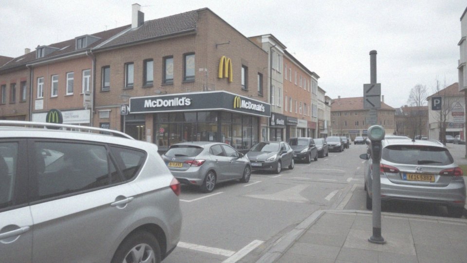 Jakie opcje parkingowe w pobliżu restauracji McDonald's?