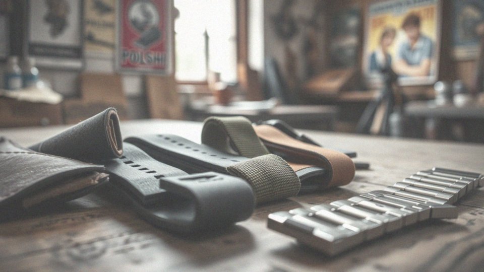 Jakie materiały są używane do produkcji pasków do zegarków?