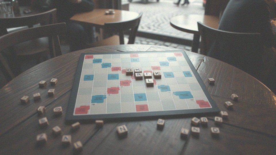 Jak zbudowana jest plansza do gry w Scrabble?