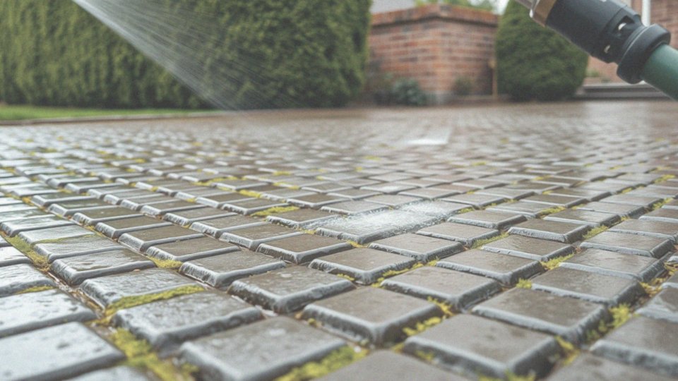 Dlaczego myjka ciśnieniowa jest najlepszym wyborem do mycia kostki brukowej?