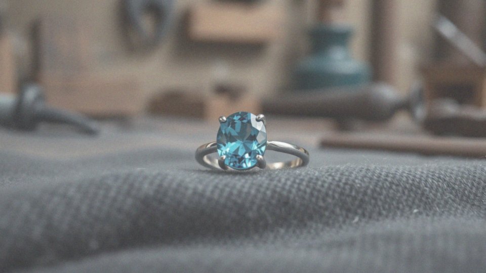 Jakie cechy ma topaz niebieski jako kamień do biżuterii?