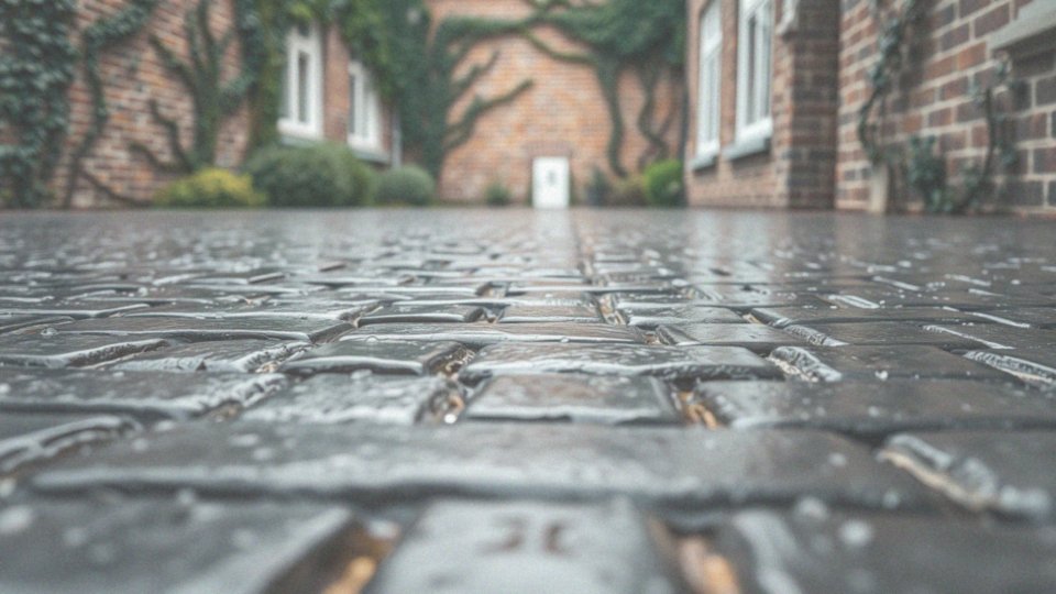 Jak przepływ wody wpływa na skuteczność czyszczenia kostki brukowej?