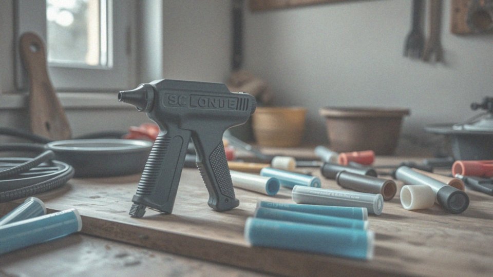 Jakie uchwyty zapewniają komfort pracy z pistoletem do silikonu?