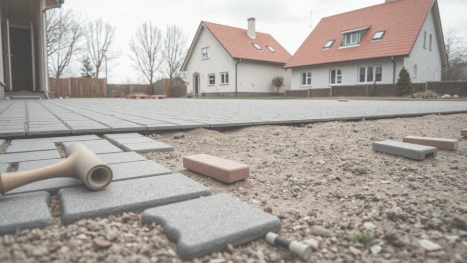 Jak długo trwa proces układania kostki brukowej?