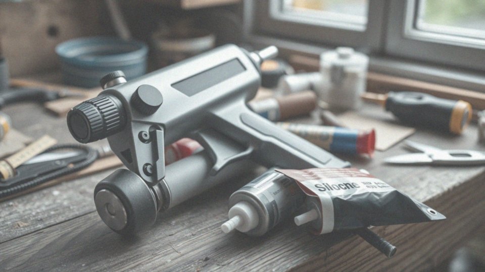 Jak działa regulacja siły wyciskania w pistolcie do silikonu?