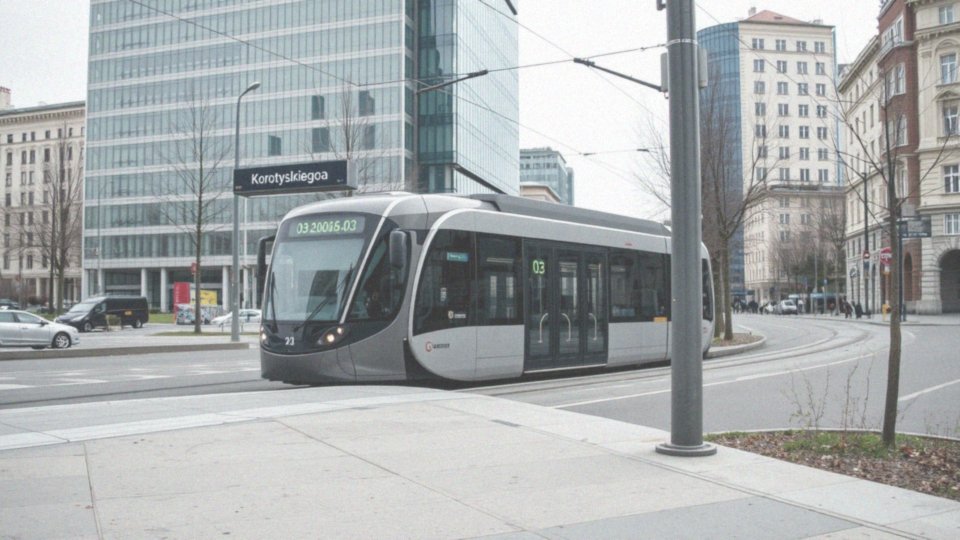 Jakie linie tramwajowe dojeżdżają do Aleje Jerozolimskie 162?