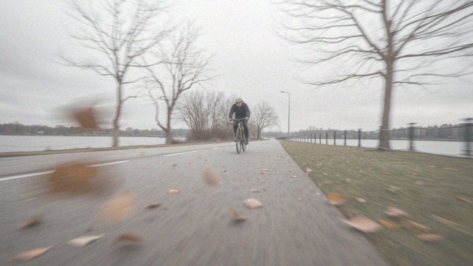 Jak wiatr 35 km/h wpływa na pieszych i rowerzystów?