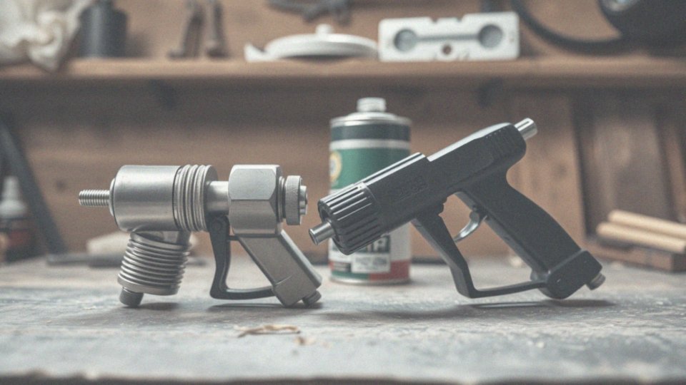 Jakie są różnice między metalowym a plastikowym pistoletem do pianki montażowej?