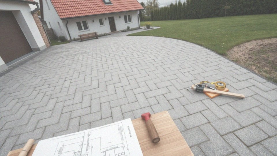 Co powinno zawierać projekt układania kostki brukowej?
