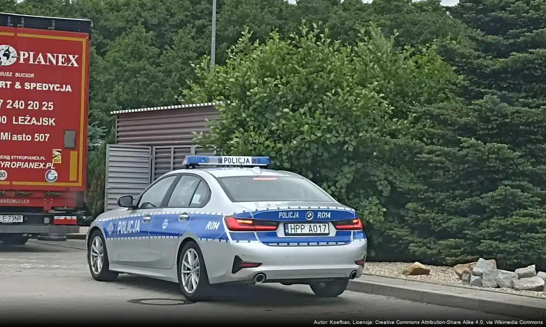 Policyjne zatrzymanie kierowcy pod wpływem narkotyków w Wejherowie