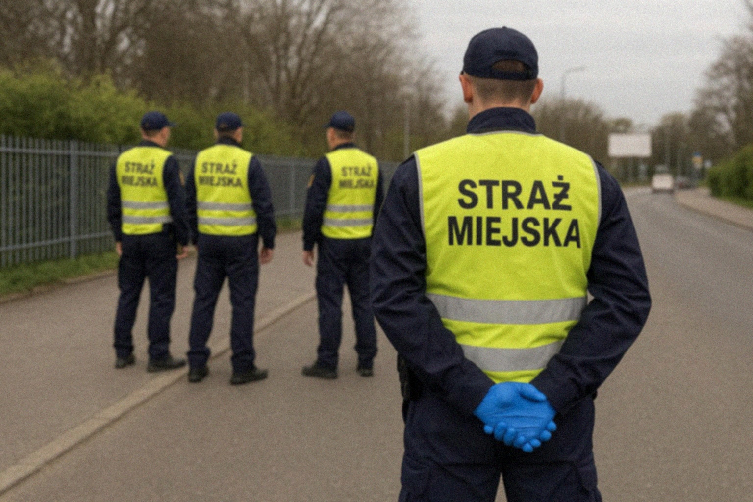 Interwencja Straży Miejskiej w Wejherowie: pierwsza pomoc dla poszkodowanego mężczyzny